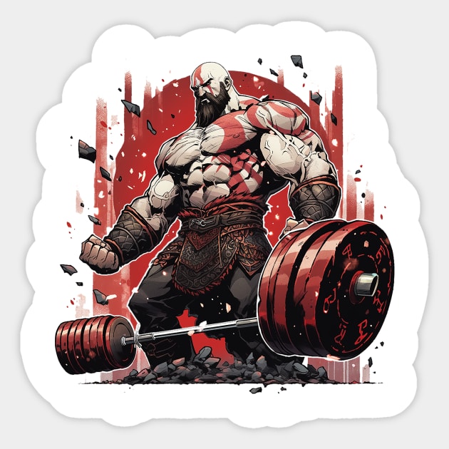 kratos Sticker by lets find pirate
